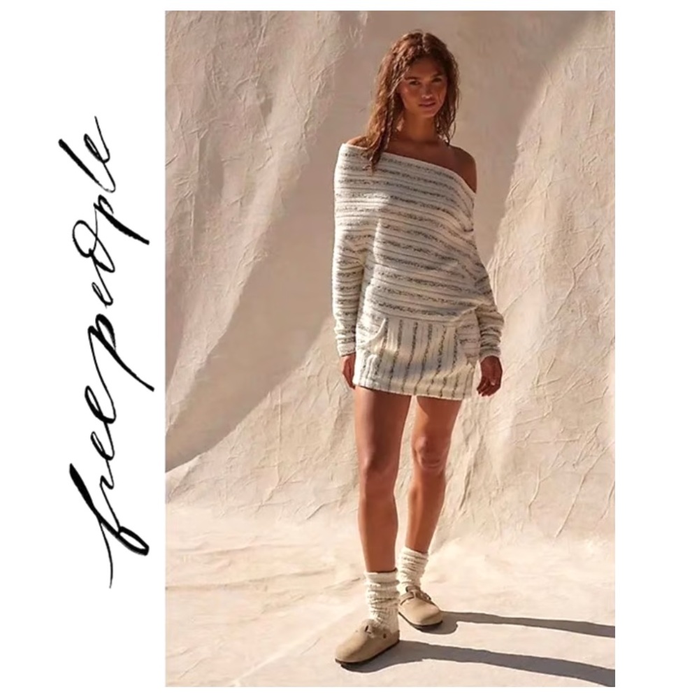 Free People Ava Pullover Mini Dress